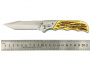 Нож складной ручка кость кноп. 20см 860А