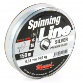 Леска Spinning Line Silver 150м 035мм, 14.0кг 