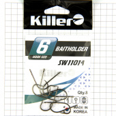 Крючки Killer BAITHOLDER №6 (11014)