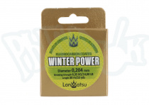 Леска Lonwatsu Winter Power 30м (цвет - флуоресц.желтый) (0204)