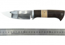 Нож Окский Стриж ст.65х13 ЭКСПО рукоять венге, береста, дюраль, фибра (6309)