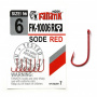 Крючки FANATIK FK-10006 SODE Red №6 (7шт)