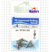 Вертлюг "Marlin's" SH1004-004 DE Impressed Rolling Swivels уп. 10 шт. SH1004-010