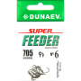 Крючок Dunaev Super Feeder 705 # 6 (упак. 10 шт)