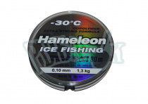 Леска Hameleon ICE Fishing 30м, серебряный (010)